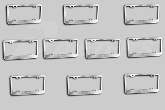 PLATE BEZEL - VOLVO (10 PACK) image