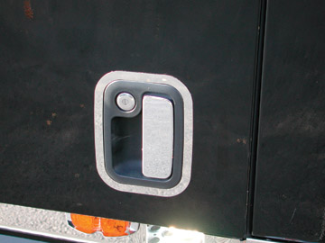 Image d'accentuation de la poignée de porte