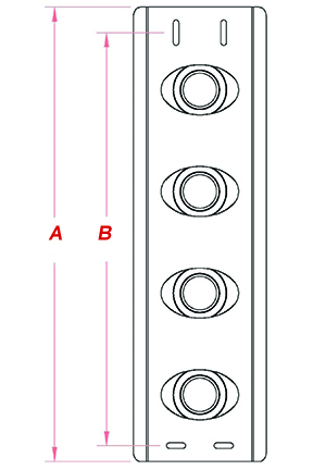 Front Air Cleaner Light Bars With Incandescent Lights image