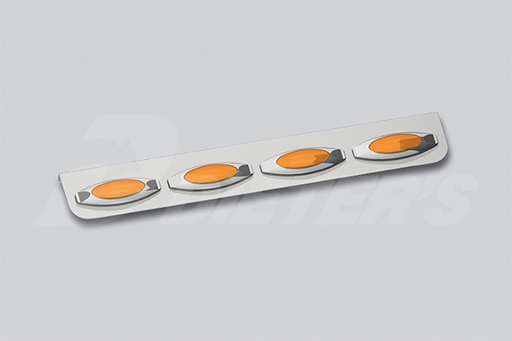 Freightliner Four-Bulb Oval Light Bar image