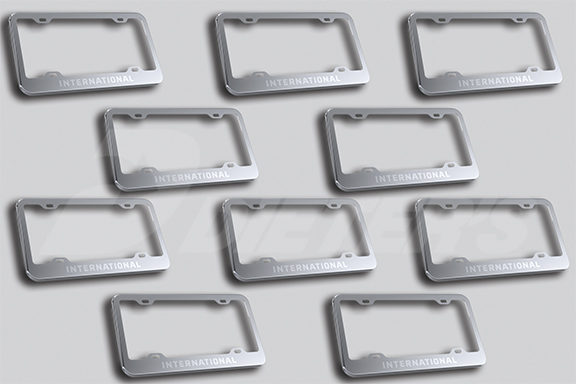 License Plate Bezel – International (10 Pack) image