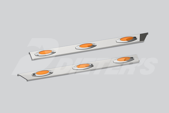 Imagen de los paneles de faldón de cabina modular T800