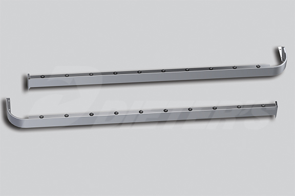 58″ Sleeper Panels with Extenders For Dual Cab Exhaust image