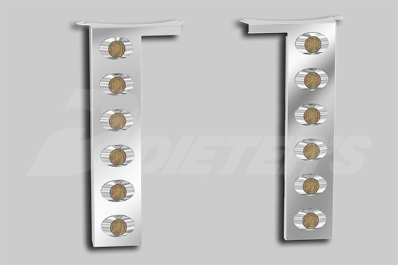 2022+ INTERNATIONAL HX520 AIR CLEANER LIGHT BAR image