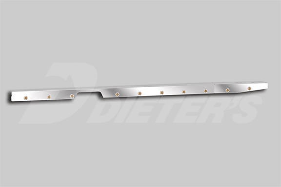 DRIVER SIDE 76″ SLEEPER SKIRT – T680 NEXT GEN – 20.125″ FUEL FILL LOCATION image