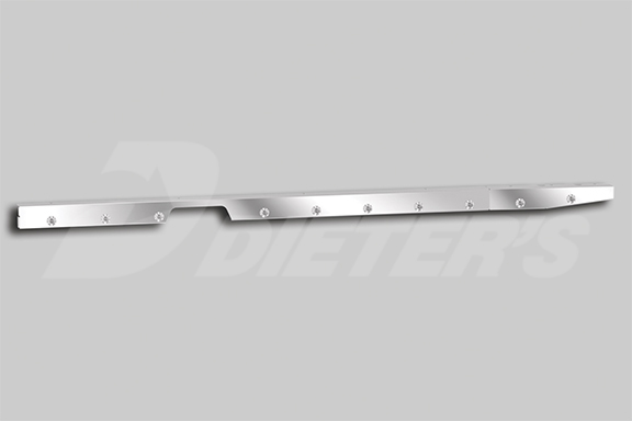 DRIVER SIDE 76″ SLEEPER SKIRT – T680 NEXT GEN – 20.125″ FUEL FILL LOCATION image